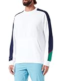 United Colors of Benetton Herren Shirt G/C M/L 3cmau1035 Kapuzenpullover, Weiß farbige Details 902, M
