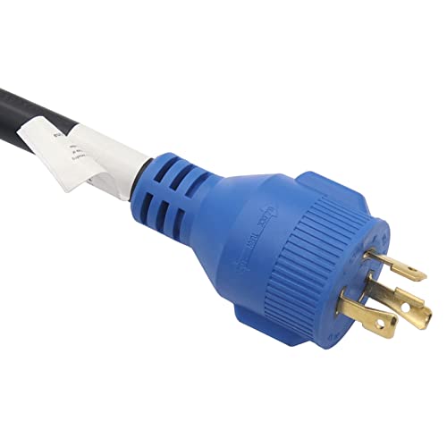 fantaxi Adaptador de 30 Amp para 50 Amp 10awg / 3 Cabo RV Adaptador de linha de força para Campista,