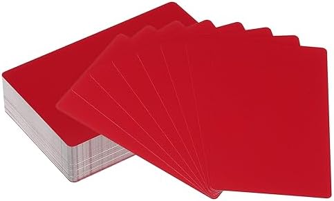 100pz Metallo Business Carte Bianco,0.45mm Spessore 3.4x2.1" ,Nero