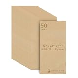 3 mm Baltic Birch Plywood 1/8 x 12 x 24 Inch, Box...