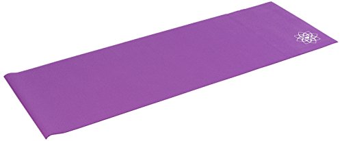 Alinco FYG606V Yoga Mat, Thickness: 0.2 inches (6 mm), Violet