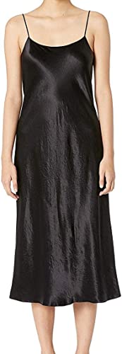Vince Women's Slip Dress, Black, Medium