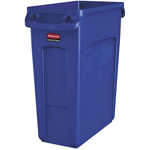 Cubo de Basura Rubbermaid 60L con Ranuras de Ventilación Cover