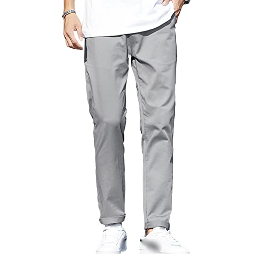 Pantalon en coton extensible pour hommes idéal pour les journées décontractées