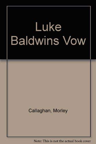 Luke Baldwins Vow 0590737589 Book Cover