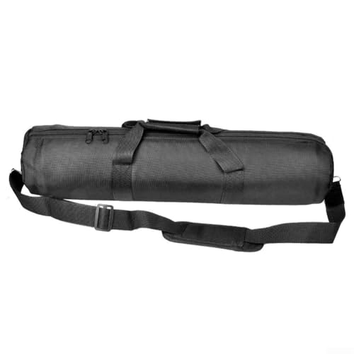 Yuanpgky Bolsa de transporte para trípode con correas para el hombro, bolsa impermeable Oxford para soporte de luz, funda de transporte para soportes de luz, poste de tienda de campaña (60 cm)