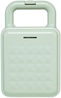 DEF Portable Sandwich Breakfast Maker Toast Press Toaster Multifunctional Grilling MachineLED Indicator Non-stick Coating Easy to Clean (Color : Light green)