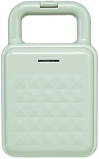 DEF Portable Sandwich Breakfast Maker Toast Press Toaster Multifunctional Grilling MachineLED Indicator Non-stick Coating Easy to Clean (Color : Light green)