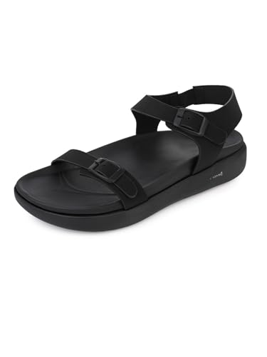 Image of FENTACIA Men Ankle Strap Sandals