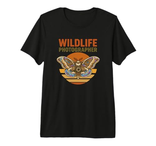 Wildlife Photographer Butterfly Insect Photography Premium Tri-Blend T-Shirt