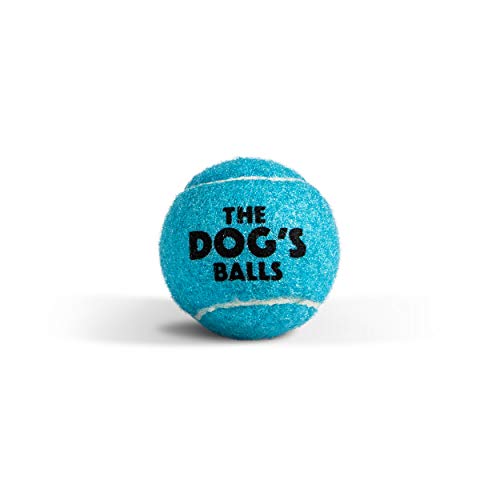 The Little Dog's Balls, Dog Tennis Balls, 6-Pack Blue Dog Toy, Strong Dog & Puppy Ball For Training, Play, Exercise & Fetch #TOP7