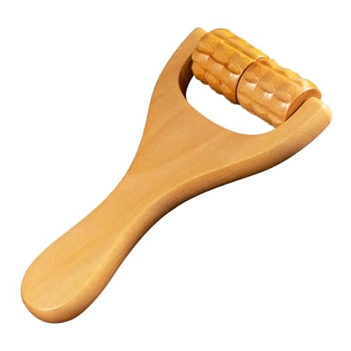 FSCNRK Massageroller, 1 Stück Massageroller Holz, Triggerpunktroller...