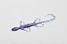 Zoom Bait 6-Inch Lizard Bait-Pack of 9 (Blue Flash)