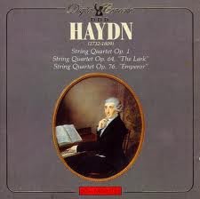 Joseph Haydn (1732-1809) String Quartet Op. 1 String Quartet Op 64 the Lark String Quartet 76 Emperor