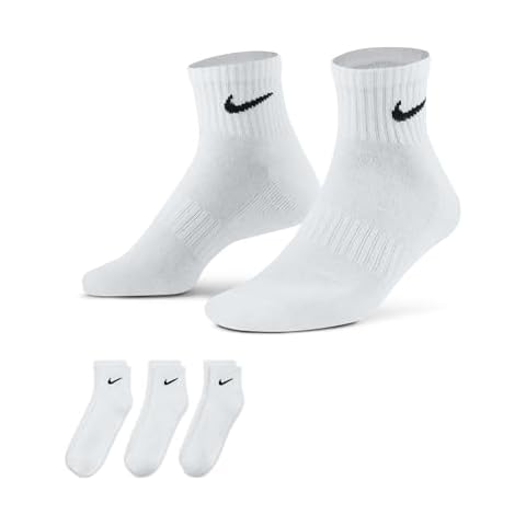 NIKE Men's Everyday Cush Ankle Socks 3 Pack Cover