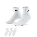 NIKE – Nike Herren Everyday Cushion Ankle-sx7667 Socken, Weiß (Whit