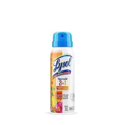 Lysol Lysol Neutraair Disinfectant Spray, 2 In 1: Eliminates Odors and Disinfects, Tropical Breeze, 10 Fl. Oz
