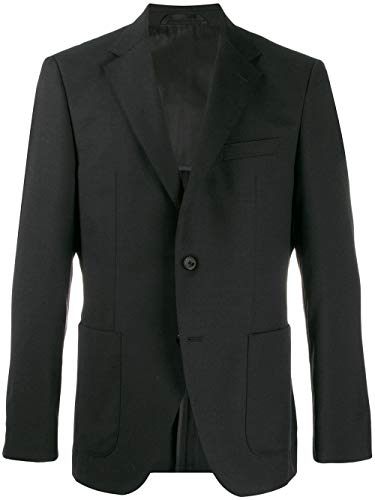 Hugo Boss Janson Regular Fit Black Blazer (38R, Black)