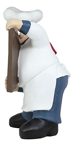 Estatua Decorativa Chef Francés Maestro 10.75 pulg miniatura 3