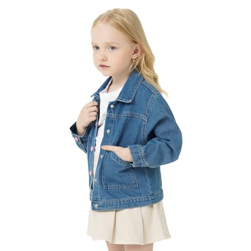 Baby Boy Girl Jeans Coat Toddler Spring Autumn Jacket3
