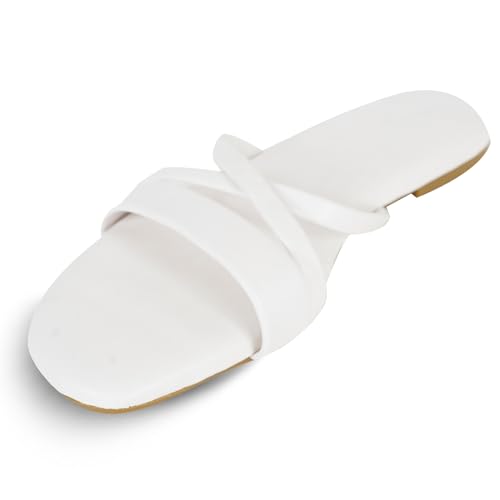 Image of DFR Women Casual Cushioned Flat Slippers Woman