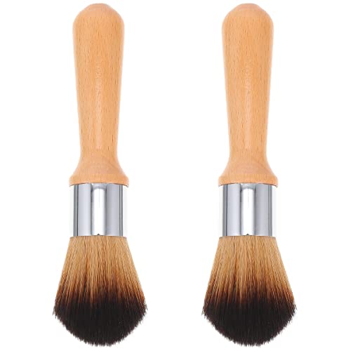 Brosses à épousseter Vaguelly manche en bois figurine statue nettoyage