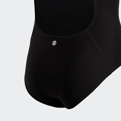 adidas Meisjes Badpak, Black/White, 140 - Afbeelding 3