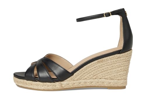 Lauren Ralph Lauren Nellie Wedge Espadrille, Black, 10 by Lauren Ralph Lauren - Used condition - Image 4