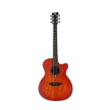 GUITARRAS ACUSTICAS. OQAN Guitarra acustica de 6 cuerdas con cutaway QGA-102 RDC (NO PREAMP).