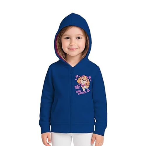 United Labels Paw Patrol Sweatjacke mit Kapuze für Mädchen, Blau, 98-104,...