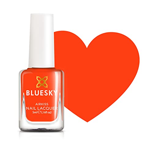 BLUESKY Lakier do Paznokci dla Dzieci, na Bazie Wody, 5 ml, Pomarańczowy, Peel-Off