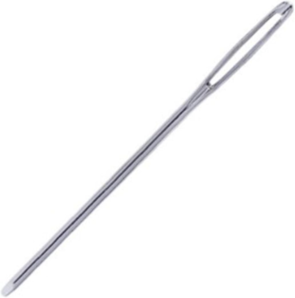MUELODSIC 18pcs Large Eye Blunt Needles Set for Yarn Knitting and Sewing Including with Storage Barrel Cross Stitch and Craft Projects