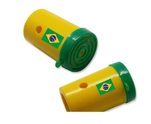 Corneta De Assoprar Brasil Mini Verde E Amarelo - Torcedor Copa Do Mundo Oficial Brasil