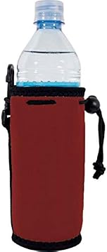 Blank Neoprene Water Bottle Coolie 2 Pack, Burgundy