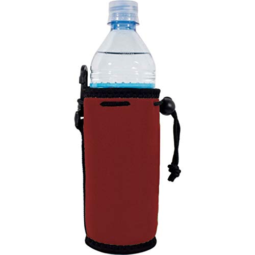 Blank Neoprene Water Bottle Coolie (4 Pack, Burgundy)