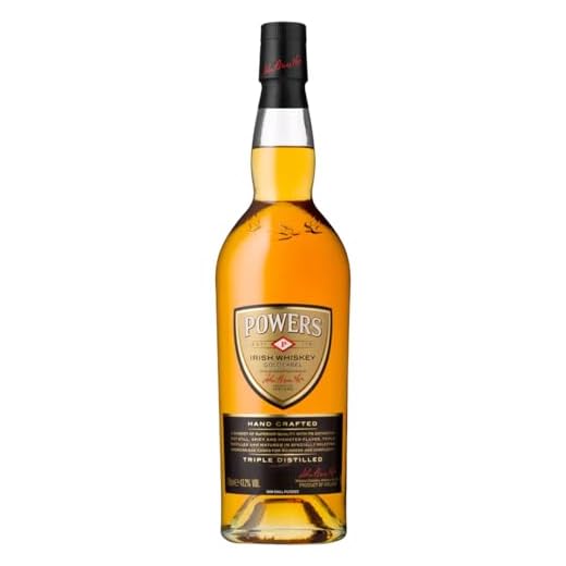 John Powers Gold Label Irish Whiskey – Außergewöhnlicher Blended Irish Whiskey aus Single Pot Still and Grain Whiskeys – 1 x 0,7 l