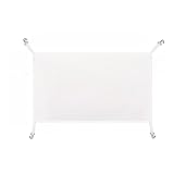 Automotive Front Bumper Grille Bug Net Cover for Honda HR-V HRV 2023-2025, Radiator Condenser Protector Durable Mesh Insert Guard,White