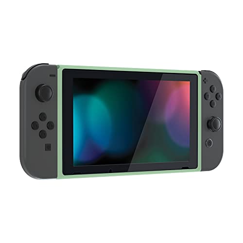 Extremerate Matcha Green Diy Housing Shell For Nintendo Switch Console, Replacement Faceplate Front Frame For Nintendo Switch Console With Volume Up Down Power Buttons - Console Not Included #TOP5