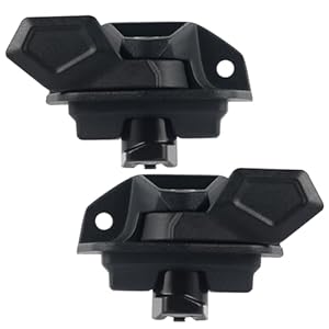 2pcs 715008044 snowboard ski rack quick release latch kit fit for 2015 2019 can am outlander max 1000 and 650 models, snowboard ski rack fastener kit, replace numbers:715001707, 715000945