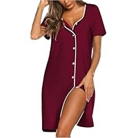 Ekouaer Nachthemd Damen