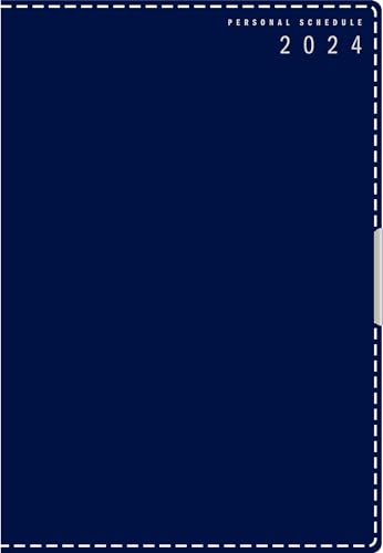 641 T’ディレクションダイアリー ウィークリー ネイビー B6