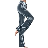 détente léger d'été palazzo à taille haute avec boutons - causal à taille élastiquée pantalon lin femme été décontractés pantalons mode coton chanvre confortable jogging plage rétro pants taille elastique pantalon avec poches pantalon 7/8 femme été lin ample longueur pants cordon pour décontracté à jambes léger en avec poches pantalon en coton et lin pour femmes,pantalon femme été 7/8 coton décontracté pantalons avec poches pants taille haute à élastique léger printemps yoga solide couleur