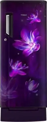 Whirlpool 200 L 3 Star Direct Cool Single Door Refrigerator - 215 IMPC Roy 3S Purple Flower Rain (72113)
