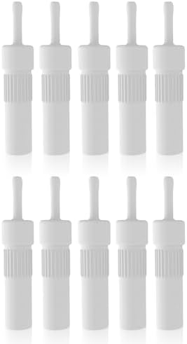 Gas Relief for Infants – 10 Count Soft Silicone Baby Gas and Colic Reliever – Instant Natural Constipation Relief for Newborns – Hollow Gas Passer Tube with Safety Stopper – BPA Free & Latex Free