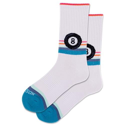 Image of Hot Sox Women's Fun Conversation Starter Crew Socks - 1 Pair Pack - Cool & Funny Novelty Fashion Gifts