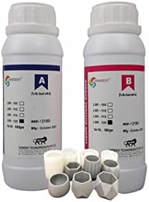 Silicone Mold Making Kit,20A Liquid Silicone Rubber,1:1 Mixing Ratio|Candy,Layer of Skin,Gypsum,Tyre Mold Making|Translucent(500GM+500GM)