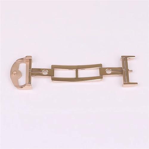 Hebilla de mariposa 18mm de acero para correa IWC IW323101 reloj piloto grande 4