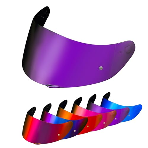 PSLER Visera para K1s, visera para casco K1, visera oscurecida K3SV, escudo facial de reposición para K1, K1s, K3SV y K5,Morado Profundo