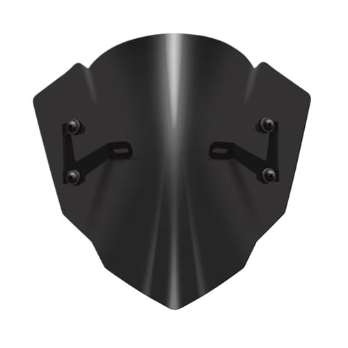 �I�[�g�o�C�p�E�C���h�X�N���[�� Compatible With Suzuki For GSX-8S For GSX8S 2023 2024 �p �I�[�g�o�C�A�N�Z�T���[ �t�����g�K���X �t�����g���C�g�X�N���[�� �f�t���N�^�[ ���������t�����g�K���X(Blac