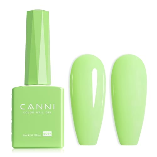 CANNI 2Pcs Hema-Free Black White Gel Nail Polish Set- Black and White Gel Polish Kit, Soak Off LED Nail Gel Manicure Kit DIY at Home Salon Girls